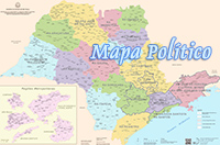 Mapa Politico SP