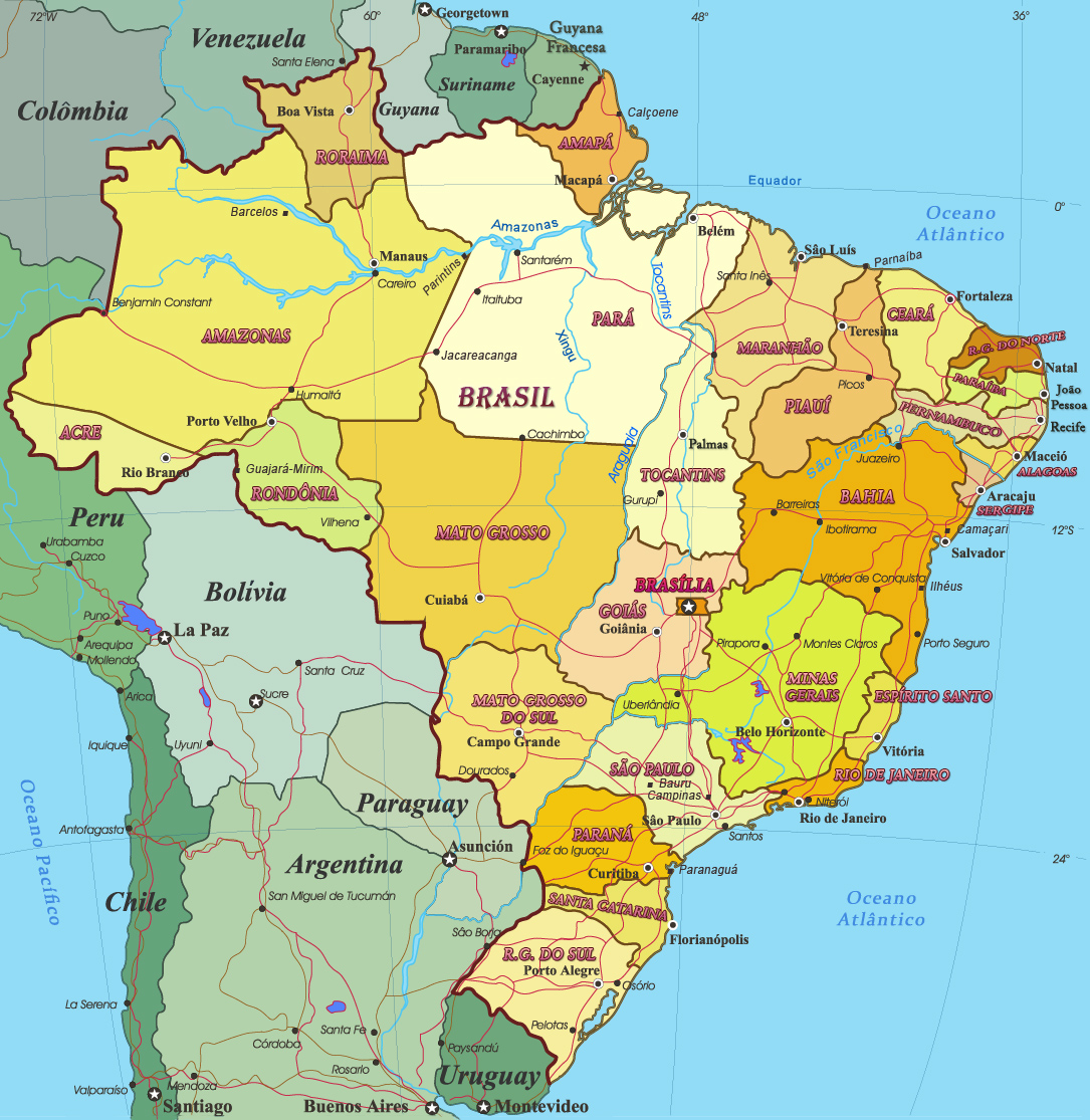 Mapa Brasil 